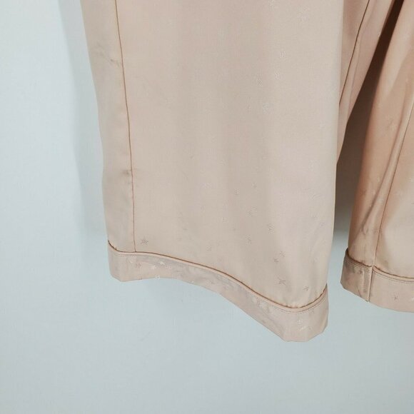 INC International Concepts Pink Star Print Satin Pajama Pants Size Large NWT - Picture 3 of 11